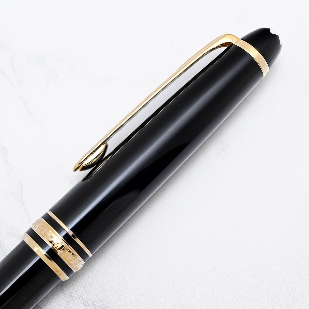 【2年間メーカー国際保証付】モンブラン MONTBLANC シャーペン ツイスト式  シャープペンシル 0.5mm マイスターシュテュック クラシック ブラック×ゴールド 132456(12746) 筆記具 文房具 高級 ※紙袋別売り 送別会 誕生日 お中元 還暦祝い 結婚祝い 結婚式 名入れ 息子 娘 高級 名入れギフト 文房具 父の日 母の日 即日発送 成人祝い