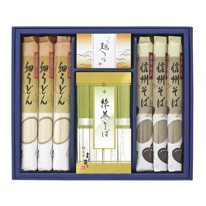 【ギフト対応無料】お歳暮・冬ギフト 信州そば・細うどんセット (FUB-30R) ※送料無料(北海道・沖縄は除く)