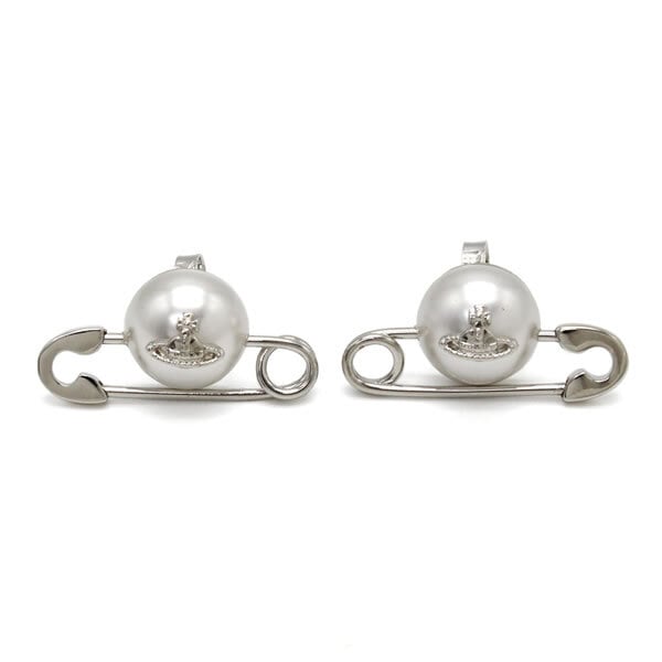 ヴィヴィアンウエストウッド VIVIENNE WESTWOOD ピアス 62010004-02P154 JORDAN EARRINGS プラチナム シルバー