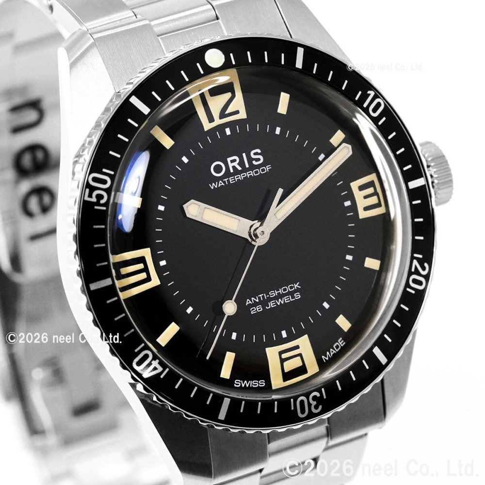 オリス ORIS ダイバーズ65 60周年アニバーサリーエディション DIVERS ダイバーズウォッチ 腕時計 メンズ レディース 自動巻き 01 733 7772 4034-Set