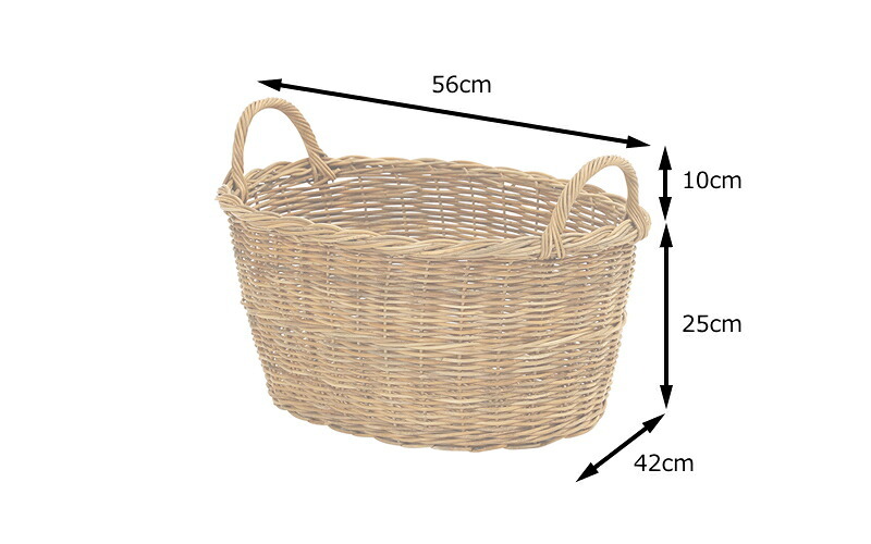ワンハンドル 持ち手付き フルーツバスケット 収納かご 籠 収納バスケット 籐 ラタン おしゃれ ピクニック おむつ ピクニックバスケット 収納ボックス 雑貨 カゴバスケット かご バスケット かご収納