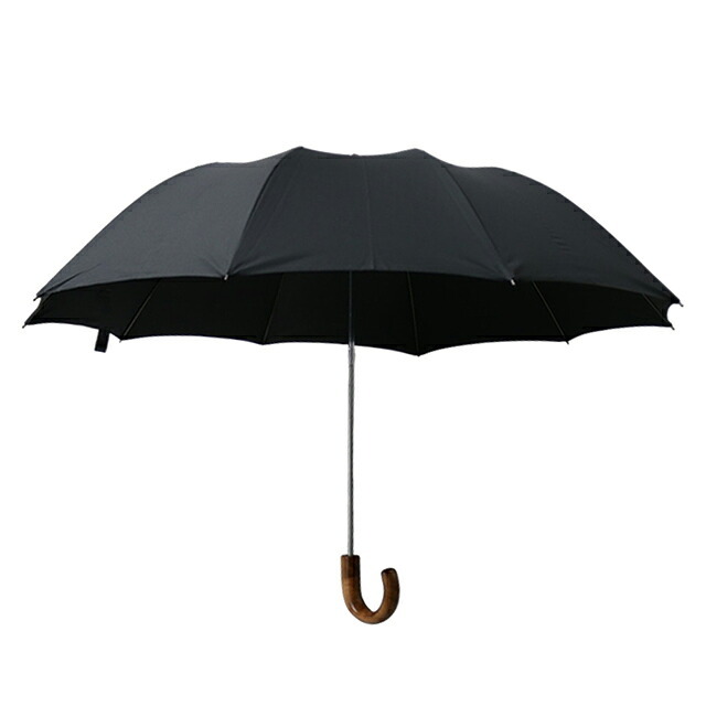 フォックスアンブレラズ FOX UMBRELLAS TL1 Maple Crook 折り畳み傘 晴雨兼用傘 tel1-br-bk ユニセックス BROWN 折畳傘