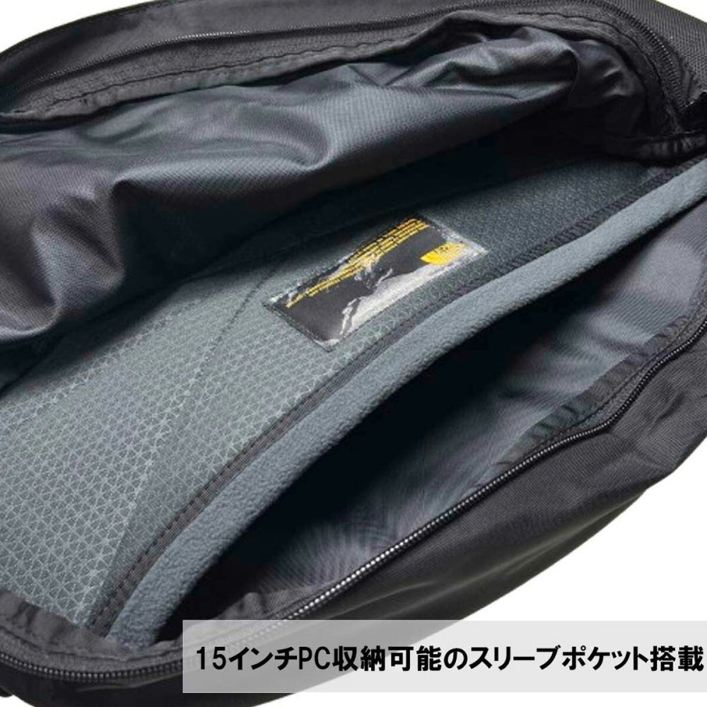 ノースフェイス THE NORTH FACE スリングバッグ ホット ショット ワンショルダー PC収納 ポケット 多収納 カバン 通勤 通学 アウトドア NF0A8JCE JK3 メンズ ブラック