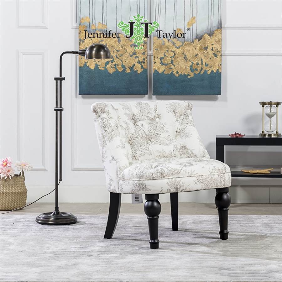 チェア 椅子 ー 木製 アンティーク ジェニファーテイラー Jennifer Taylor ラムズゲイト Toile de Jouy(トワル ド ジュイ) イタリアン ヨーロピアン ロココ調 輸入家具