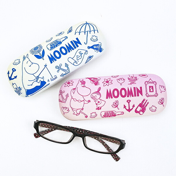 ムーミン メガネケース ピンク MOOMIN SUMMER
