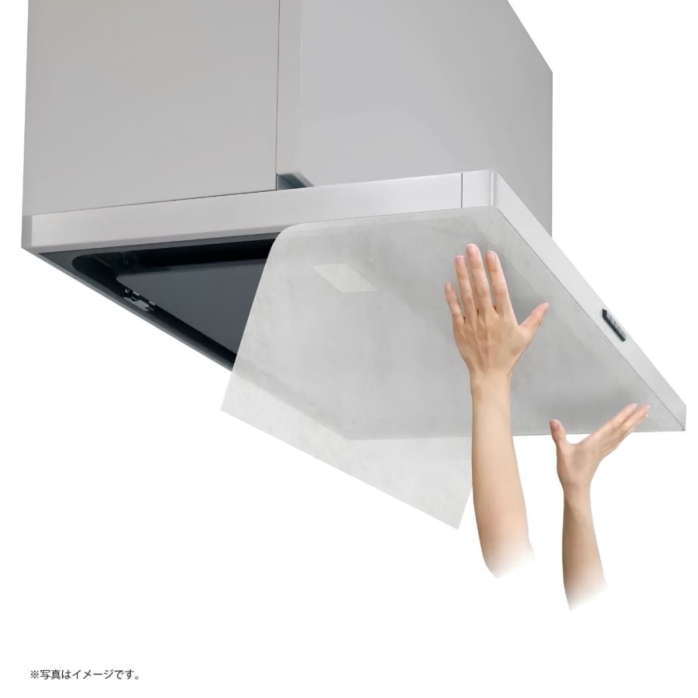 【貼るだけ簡単】換気扇フィルター レンジフードフィルター 大判 フリーサイズ アルファミック 油汚れ防止 掃除時短 使い捨て キッチン消耗品 64cm×91cm 4枚入り カット可 整流板 深型 キッチン 換気扇 油汚れ防止 磁石付き めくりシール付き 日本製 #57648