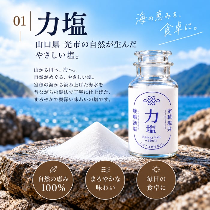 力塩 塩焙煎珈琲 セット 山口県 光市 室積 塩 コーヒー 珈琲 海水塩 調味料 コーヒー豆 ご当地 お取り寄せ ギフト プレゼント 贈り物 自宅用 食品 詰め合わせ お中元 御中元 父の日 母の日 アイス ギフト 贈り物 フルーツ スイーツ プレゼント お菓子 内祝い 誕生日 香典