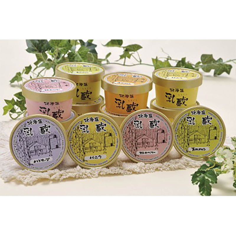 乳蔵 北海道アイスクリーム5種5個 (110167) [お中元][お歳暮] ※送料無料(北海道・沖縄・離島への配送不可)