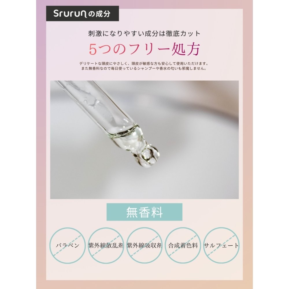 雑誌掲載 Srurun【たった10秒でさらツヤ髪に！ 髪の美容液 】熱ケア ヘアミルク 保湿 髪質改善 洗い流さないトリートメント ヘアケア ダメージケア トリートメント 美容室 人気 ヘアオイル 艶髪  広がり うねり サラつや ブリーチ 無香料 115ml