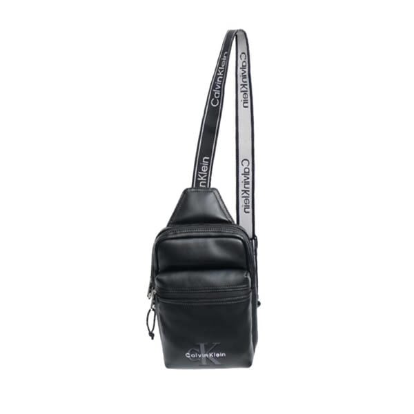 カルバンクライン CALVIN KLEIN ショルダーバッグ BOLD LOGO WEBBING SLING lv04d3449g-ub1 ブラック BLACK