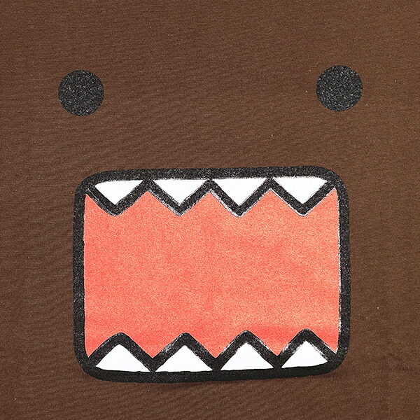 どーもくん Tシャツ(M) カオ ブラウン アパレル NHK