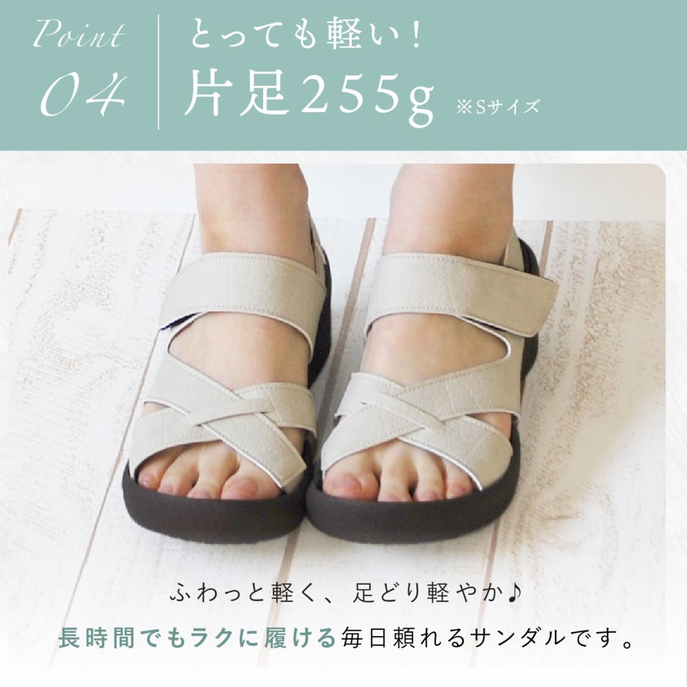 レディース サンダル リゲッタ R2682 グミサンダル Re:getA グミソール グミインソール バックベルト ウェッジソール 軽量 歩きやすい ゆったり 幅広 甲高 疲れにくい 履きやすい おしゃれ かわいい シンプル 日本製 女性 母 妻 彼女 誕生日 母の日 プレゼント ギフト