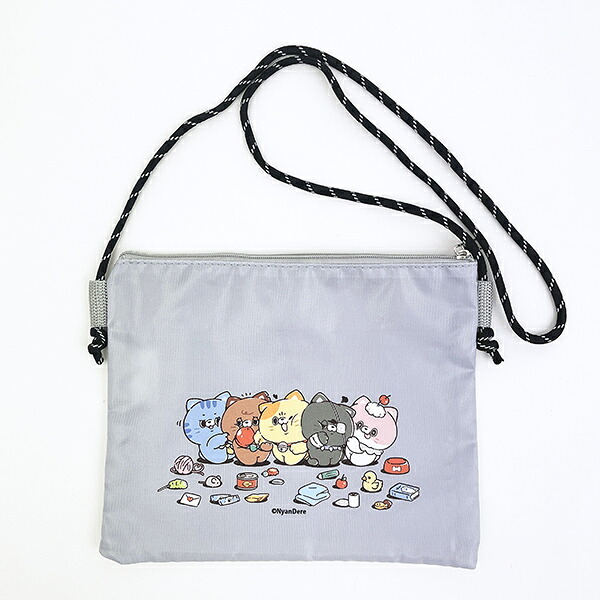 にゃんデレ 2WAYサコッシュ ショルダーバッグ
