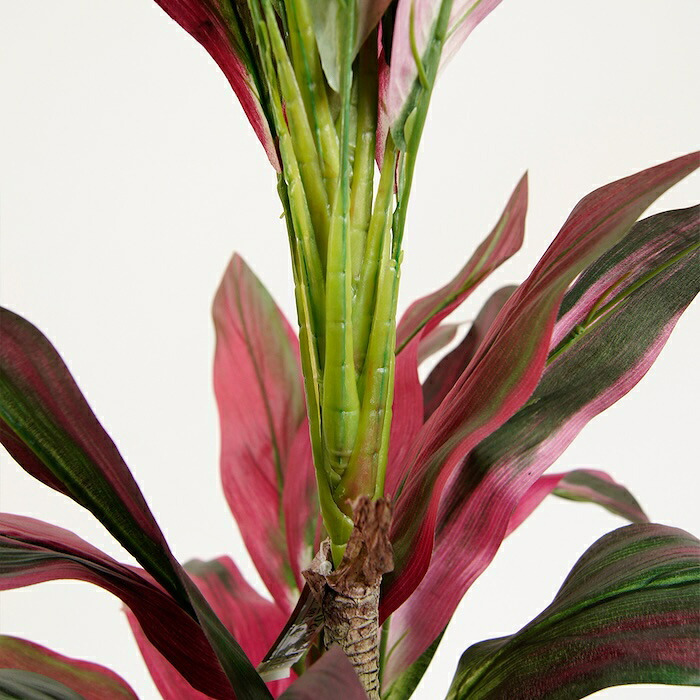 観葉植物 造花 ドラセナ パープル BROWN 全高約180cm 大型 フェイクグリーン 高級 本物そっくり リアル おしゃれ 赤 紫 インテリア 人工観葉植物 アーティフィシャルグリーン モダン オフィス 店舗 ホテル 開店祝い 室内 リビング 玄関 風水 フェイク
