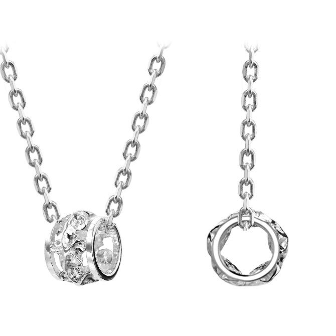 ゴールド ネックレス ハワイアンジュエリー ネックレス ホワイトゴールド バレル 樽 プルメリア 透かし模様 14K K14ホワイトゴールド 14k k14カットあずきチェーン太1.4mm ギフトラッピング可能 彼女 妻 女性 レディース プレゼント ハロウィン 【品番：CG-GP105W-CH1020】