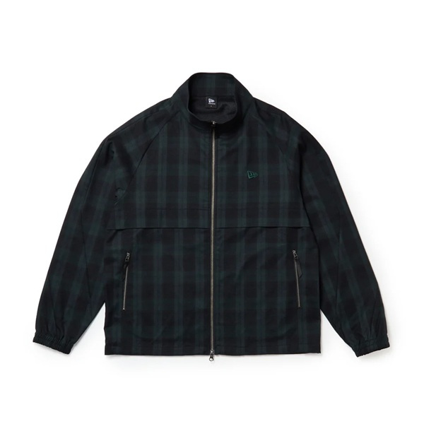 ニューエラ ゴルフ ジャケット スタンドカラー ジャケット ブルゾン チェック New Era Golf (15129429) 2026年秋冬モデル お誕生日祝い お祝い 記念品 お父さん 父の日 彼氏 男性 30代 40代 50代 60代 母の日 お母さん 還暦祝い 敬老の日 彼女 人気プレゼント プレゼント