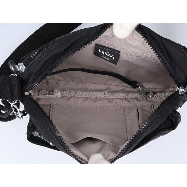 キプリング ショルダーバッグ レディース ブランド Kipling アバヌ M KI7076-P39 Black Noir