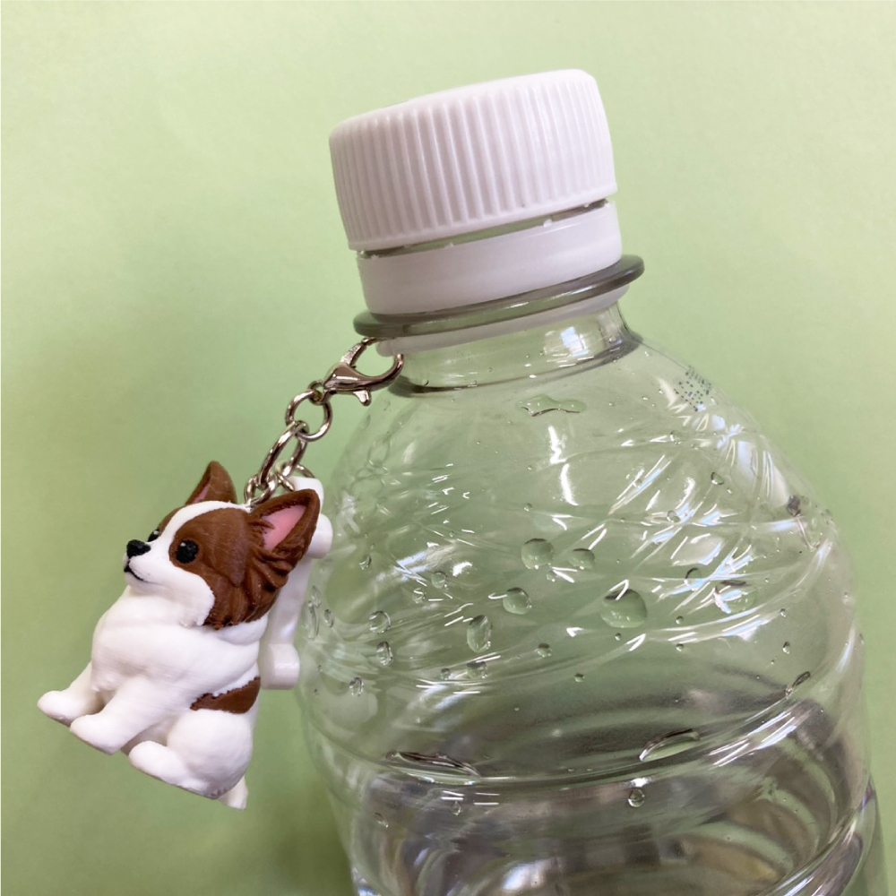 犬 キーホルダー（うちのこチャーム） めじるし アクセサリー チャーム アンブレラマーカー オリジナル ドッグ 犬種 わんこ 名入れ