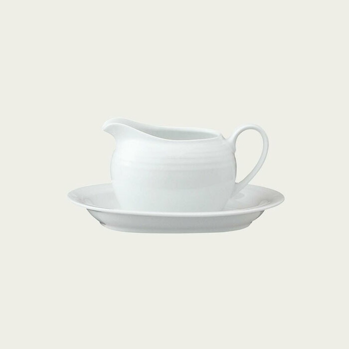 アークティック ホワイト グレービーソーサー(ソーサーのみ) 〈4000L/91542〉 ノリタケ 正規品 化粧箱なし 業務用 自宅用 オープンストック 電子レンジ対応 食洗機対応 食器