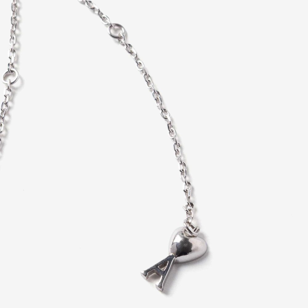 アミ パリス AMI PARIS METAL HEART CHOKER メタル ハート チョーカー UJW982.362 ネックレス レディース アクセサリー シルバー
