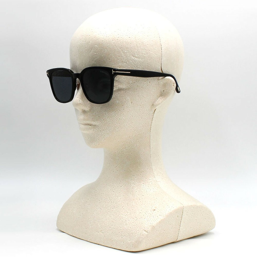 トムフォード TOM FORD サングラス アジアンフィット EYEWEAR アイウェア ウェリントン FT1135-K/S 01A 54 TF1135-K メンズ レディース ユニセックス ブラック+グレー