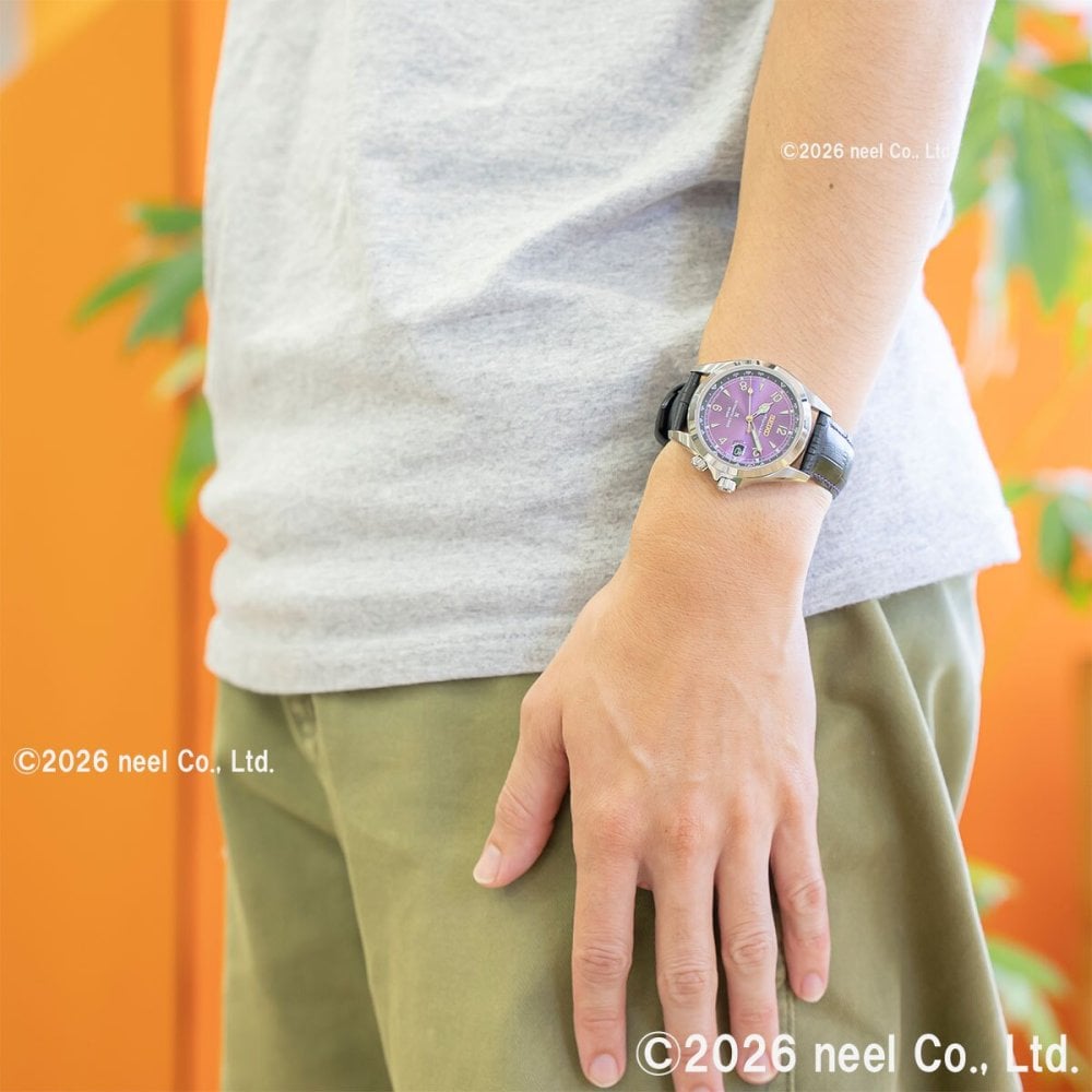 セイコー プロスペックス SEIKO PROSPEX アルピニスト メカニカル 自動巻き セイコー創業145周年記念限定 コアショップ限定 腕時計 江戸紫 HBC006J【2026 新作】