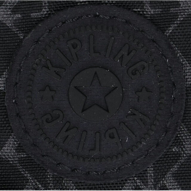 キプリング ショルダーバッグ レディース ブランド Kipling イゼラ ロゴ ワンポイント 総柄 K12592-K59 Signature Emb 黒