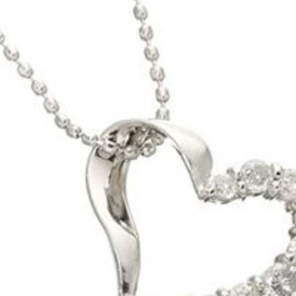 K18WG 0.3ct ハート ダイヤモンド ペンダント ネックレス 18金 ホワイトゴールド 天然石 宝石 ジュエリー アクセサリー レディース ギフト プレゼント 記念日 誕生日