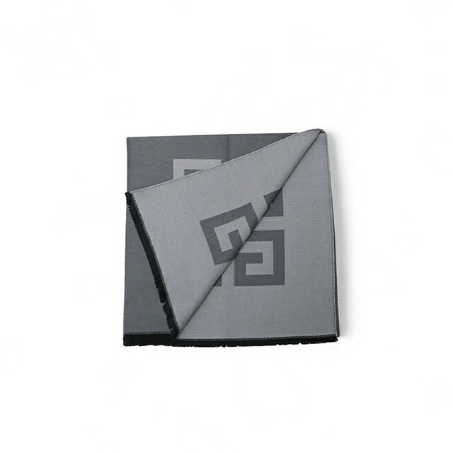 ジバンシー GIVENCHY マフラー GV3518-J6262-003 ユニセックス メンズ レディース グレー マフラー