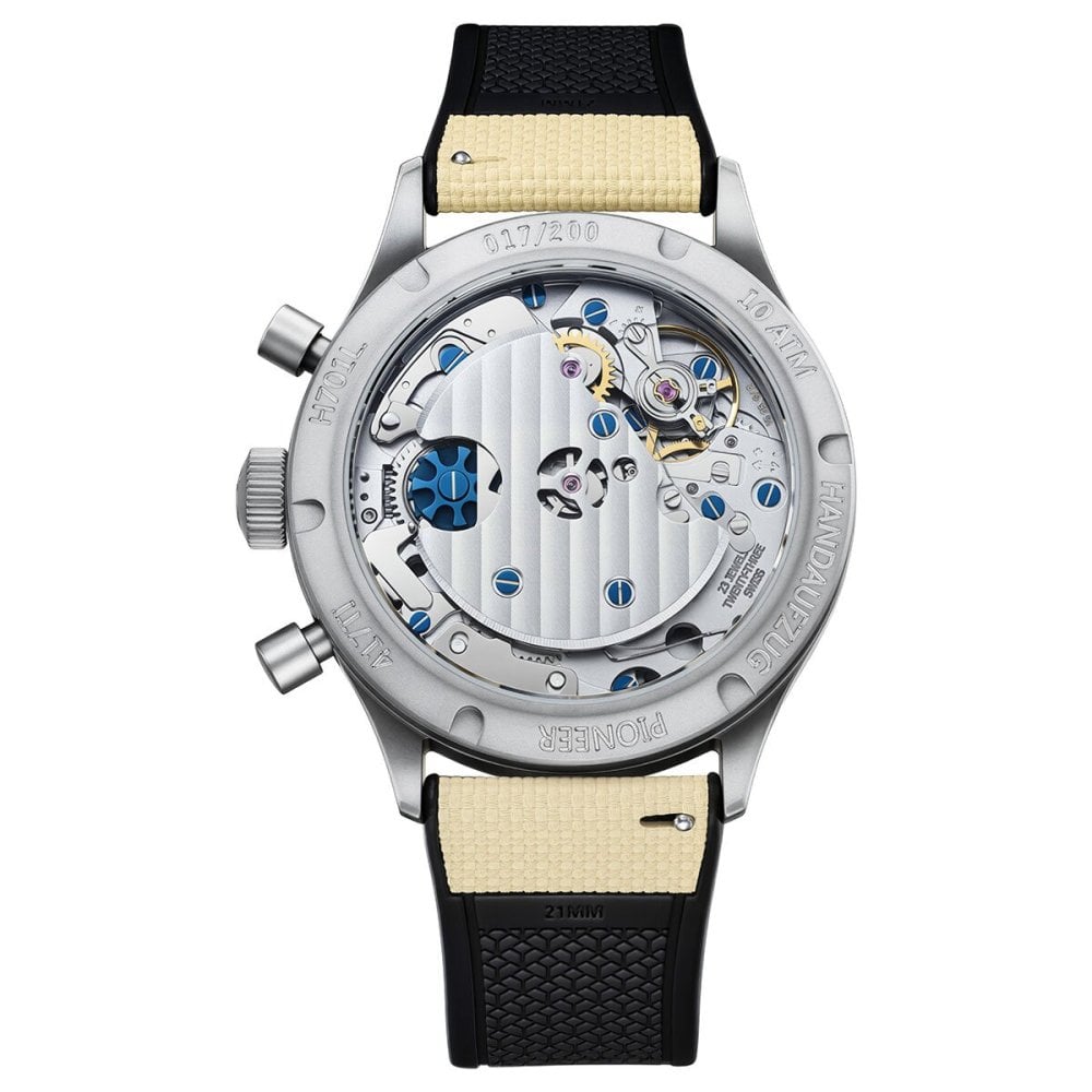 ハンハルト HANHART 417 TI Desert Pilot デザートパイロット 腕時計 メンズ 手巻き フライバック 限定モデル H701l.250-1715【2026 新作】
