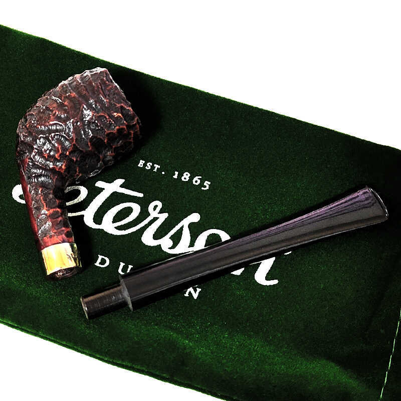 パイプ 喫煙具 ピーターソン ジュニア ベルジック フィッシュテール ラスティック パイプ本体 PETERSON ブラウン ブラック 高級 かっこいい おしゃれ メンズ プレゼント ギフト