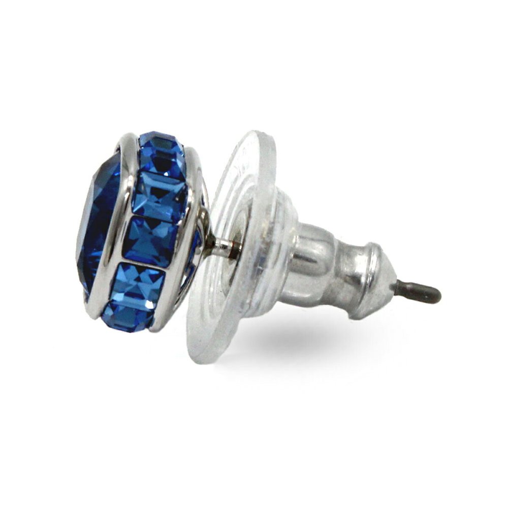 スワロフスキー swarovski ピアス アクセサリー 誕生石 9月 5660803 Birthstone バースストーン スタッドピアス レディース ブルー