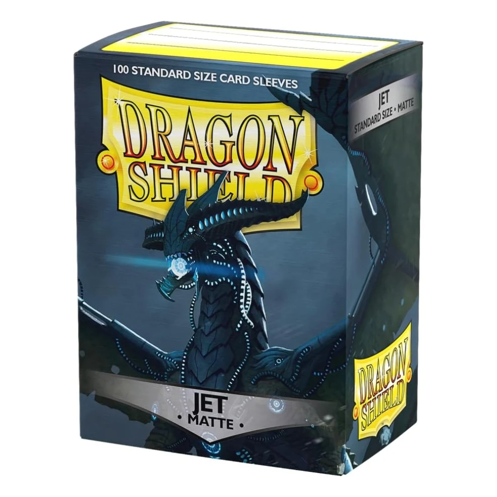【100枚入り】Dragon Shield ドラゴンシールド マット ジェット スタンダード カードスリーブ トレーディングカード ポケモンカード MTG