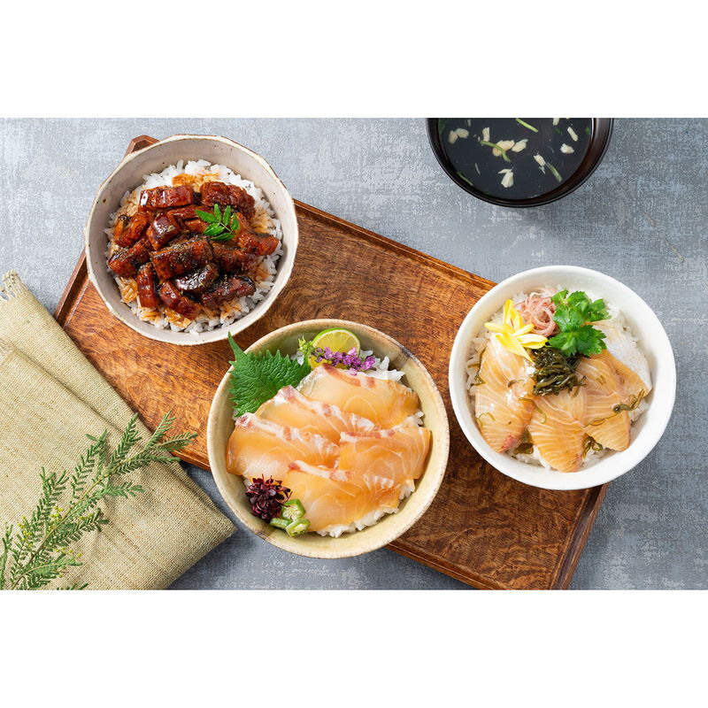 京都伏見・魚三楼 鯛・勘八・うなぎ丼の素 (UO-T2KU) [お中元][お歳暮] ※送料無料(北海道・沖縄・離島への配送不可)