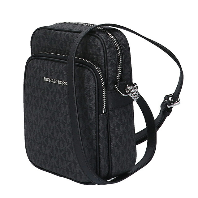 マイケルコース ショルダーバッグ レディース アウトレットブランド MICHAEL KORS ジェットセット トラベル 35F1STVC2B-BK BLACK