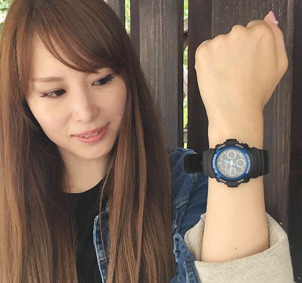 ペアウオッチ gショック恋人たちのGショックペアウォッチ G-SHOCK BABY-G ペア腕時計 カシオ 2本セット gショック ベビーg アナデジ AW-591-2AJF BGA-151EF-1BJF お揃い    新品 人気  婚約　夫婦 高級　クリスマス プレゼント おすすめ