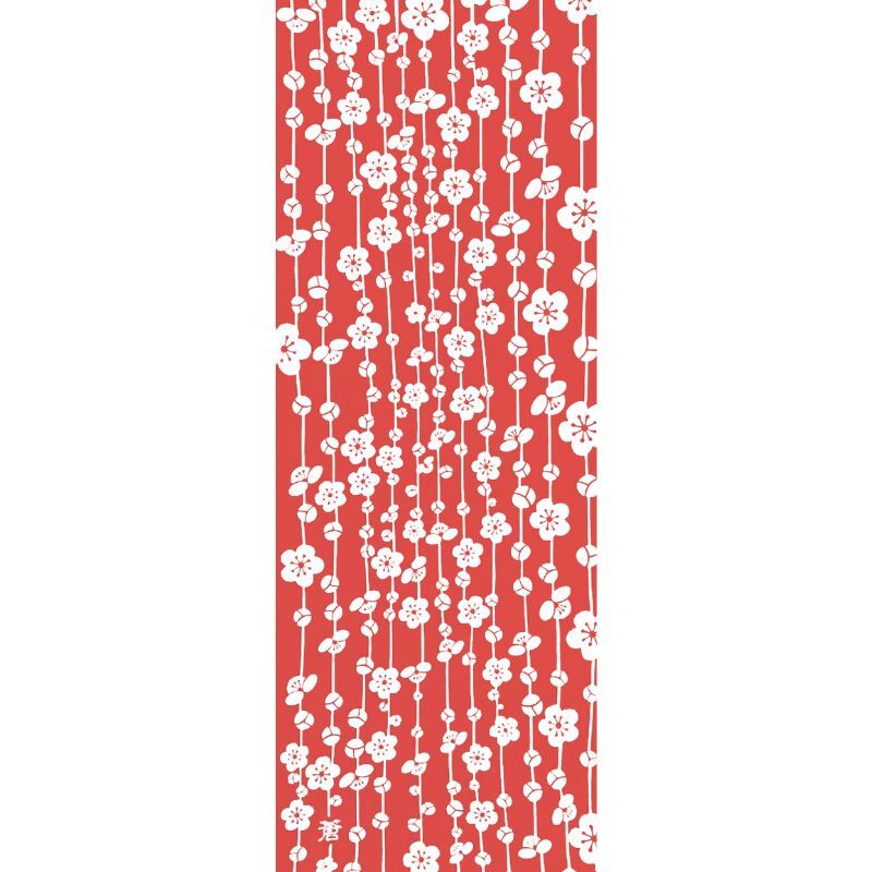 手ぬぐい 歌舞伎衣裳 三千歳 梅  注染 日本製 和柄 ギフト お土産