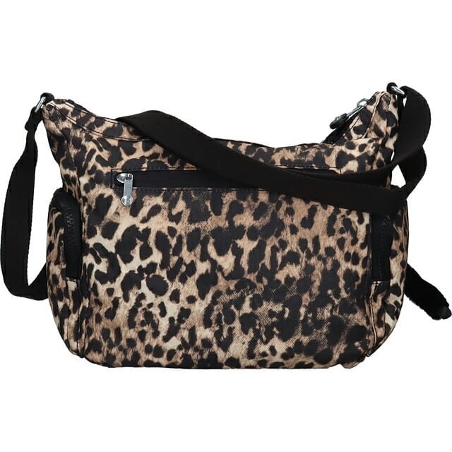 キプリング ショルダーバッグ レディース ブランド Kipling ガブ S ロゴ ワンポイント 総柄 ヒョウ・レオパード KI6607-6JP Wild Leopard