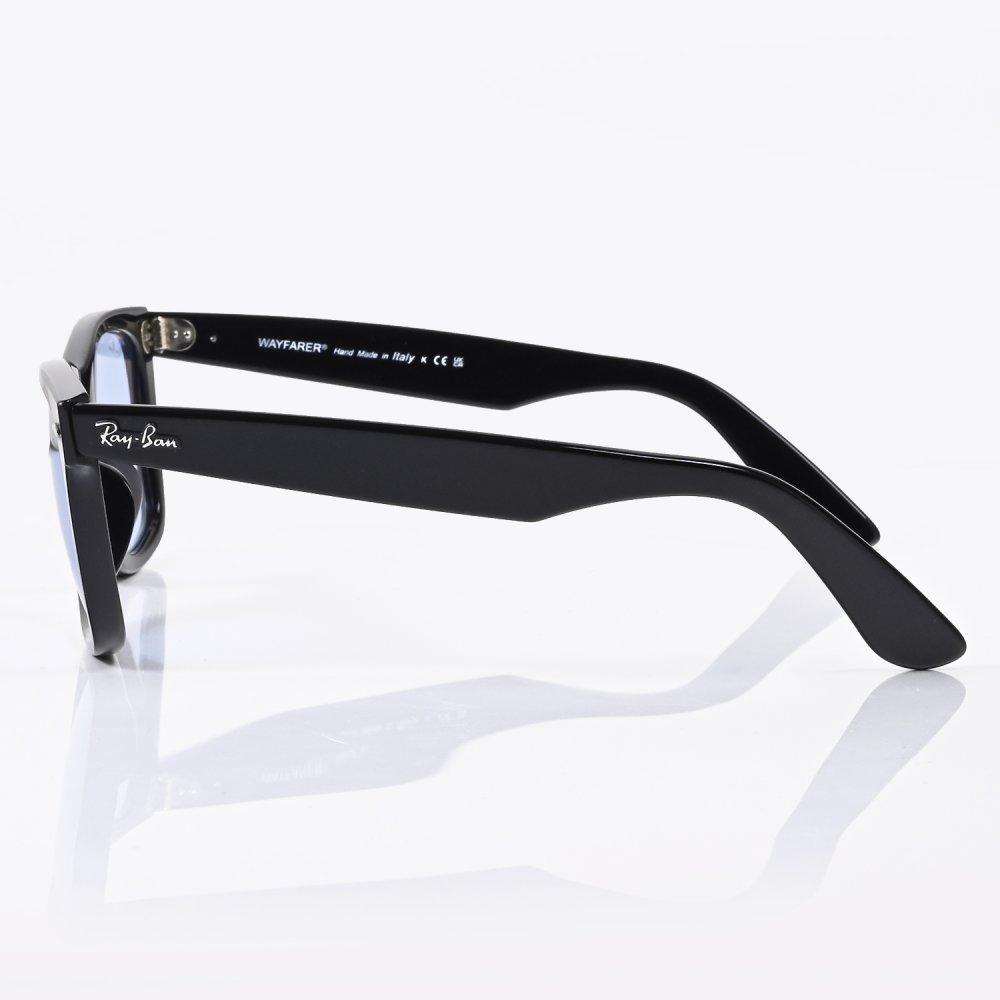 レイバン Ray-Ban サングラス オリジナル ウェイファーラー 52サイズ ローブリッジフィット アジアンフィット ウェリントン スクエア型 男女兼用 メンズ レディース ブルーグレー RB2140F 901 64 52 150 1N 【スペシャルラッピング660円(別売り)】送別会 誕生日 お中元 結婚祝い 結婚式 高級 父の日 母の日 ホワイトデー