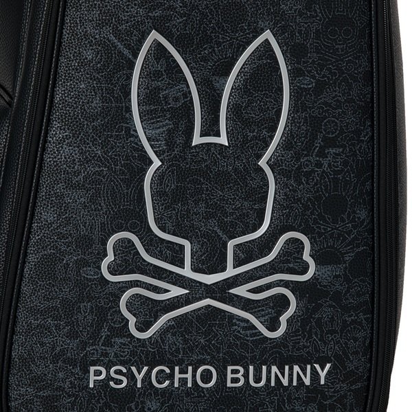 サイコバニー ゴルフ キャディバッグ カートキャディバッグ MONOTONE EDITION Psycho Bunny PBMG6BC3 お誕生日祝い お祝い 記念品 お父さん 父の日 彼氏 男性 30代 40代 50代 60代 母の日 お母さん 還暦祝い 敬老の日 彼女 人気プレゼント プレゼント