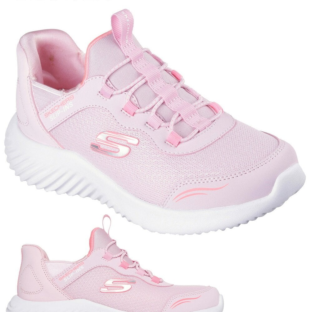 スケッチャーズ スリップインズ キッズ ジュニア スニーカー 男の子 女の子 運動靴 黒 ハンズフリー SKECHERS Slip-ins BOUNDER バウンダー ノーマル幅 403822N 403822L 303585N 303585L