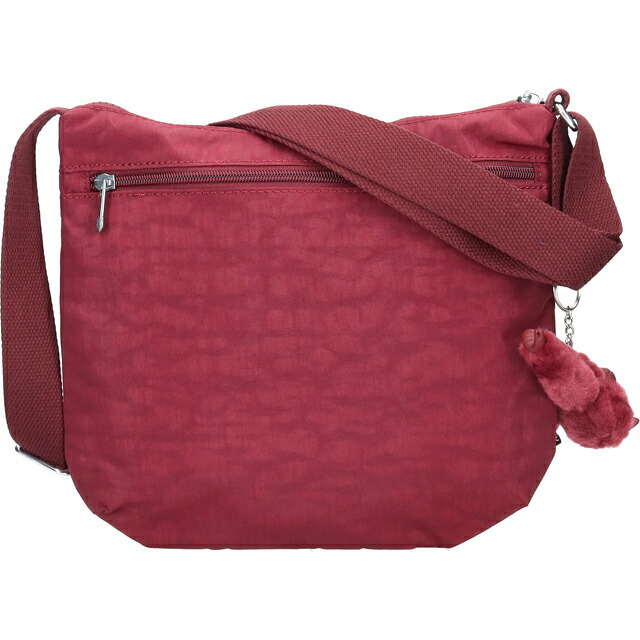 キプリング ショルダーバッグ レディース ブランド Kipling アルト ロゴ ワンポイント 無地 K19911-5FW Lounge Wine 赤