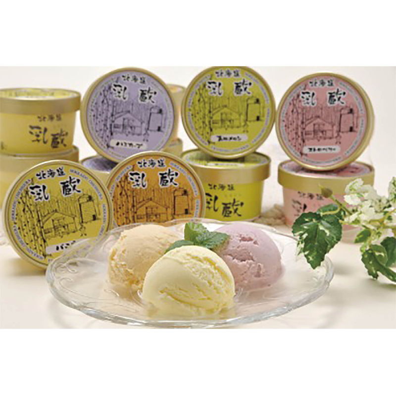 乳蔵 北海道アイスクリーム5種5個 (110167) [お中元][お歳暮] ※送料無料(北海道・沖縄・離島への配送不可)
