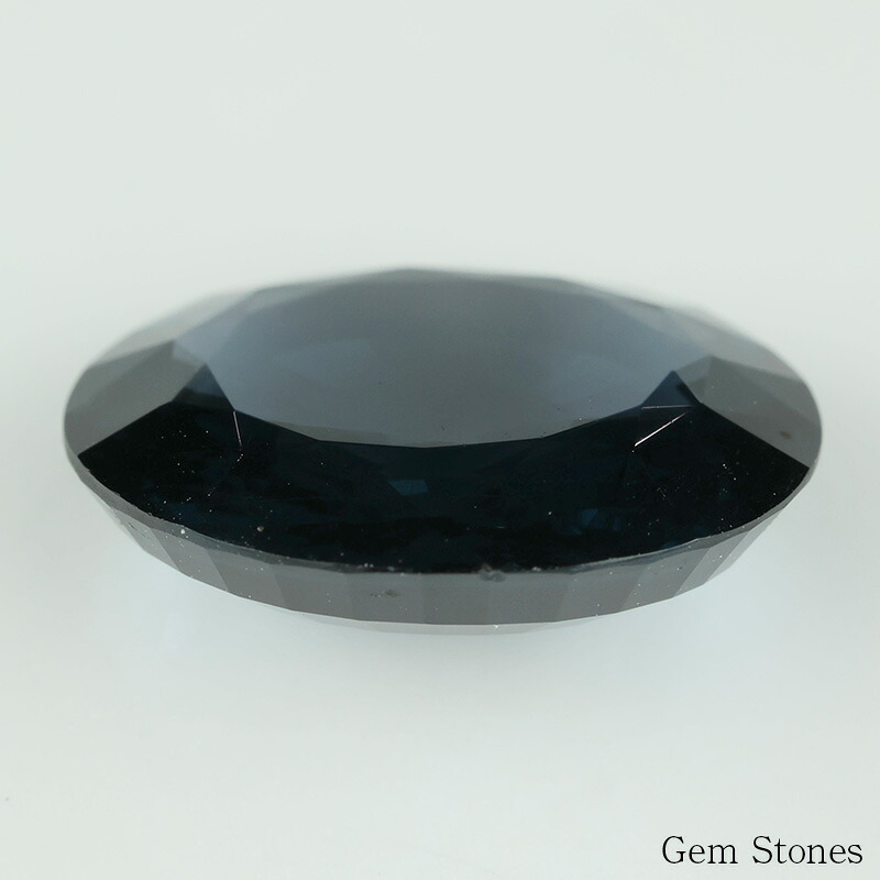 大粒 スピネル 10.919ct ルース 宝石 裸石 ブラック ブルー ネイビー ジュエリー オリジナル 制作 コレクション 記念 お守り 誕生日