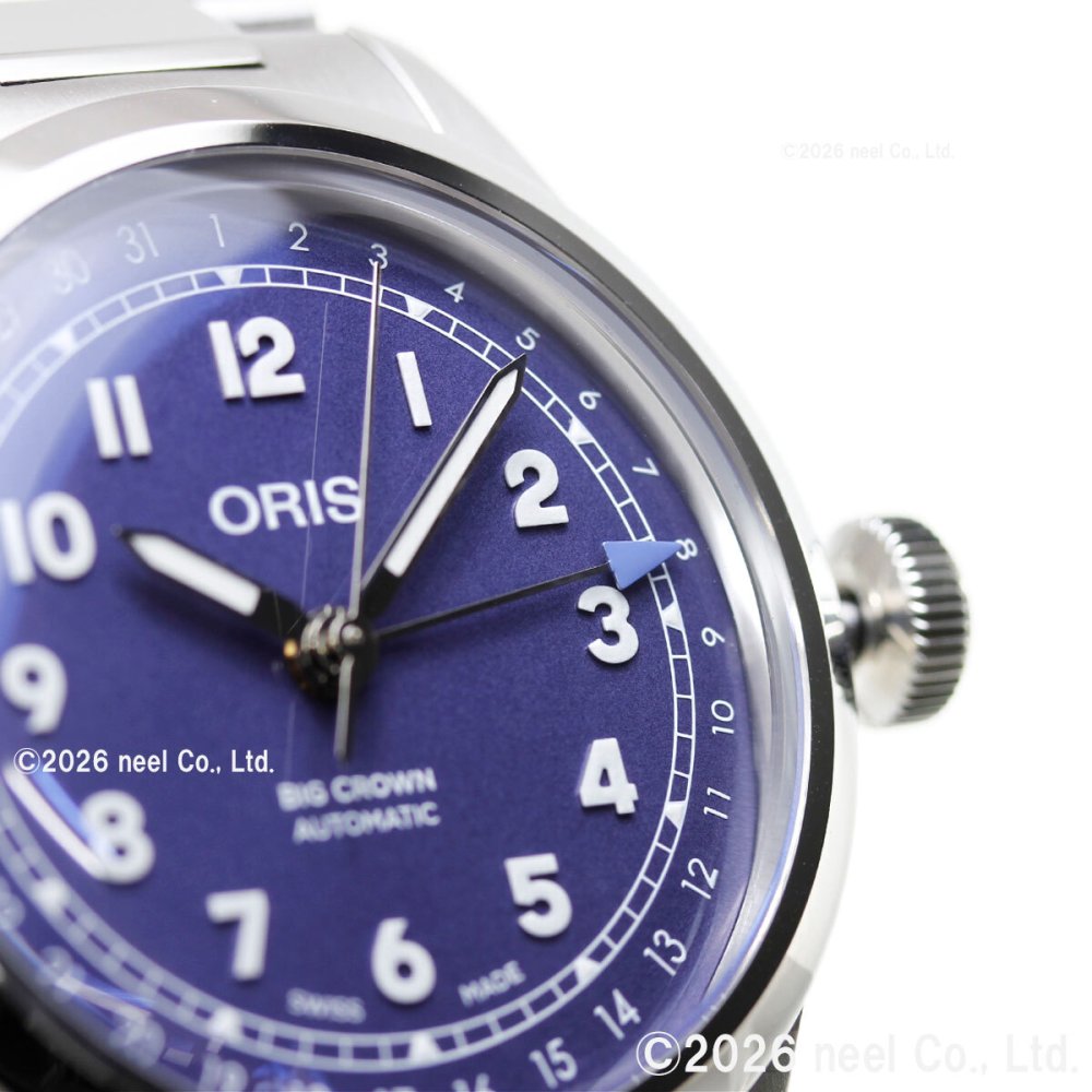 オリス ORIS ビッグクラウン ポインターデイト BIG CROWN 腕時計 メンズ 自動巻き 01 754 7798 4068-07 8 20 06【2025 新作】