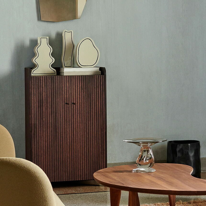 ferm LIVING ファームリビング 二次元アートの不思議な花瓶 ペーストベース  Slim 北欧花瓶 おしゃれ フラワーベース 雑貨 インテリア 陶器 プレゼント ギフト おすすめ 北欧雑貨 北欧インテリア インテリア雑貨