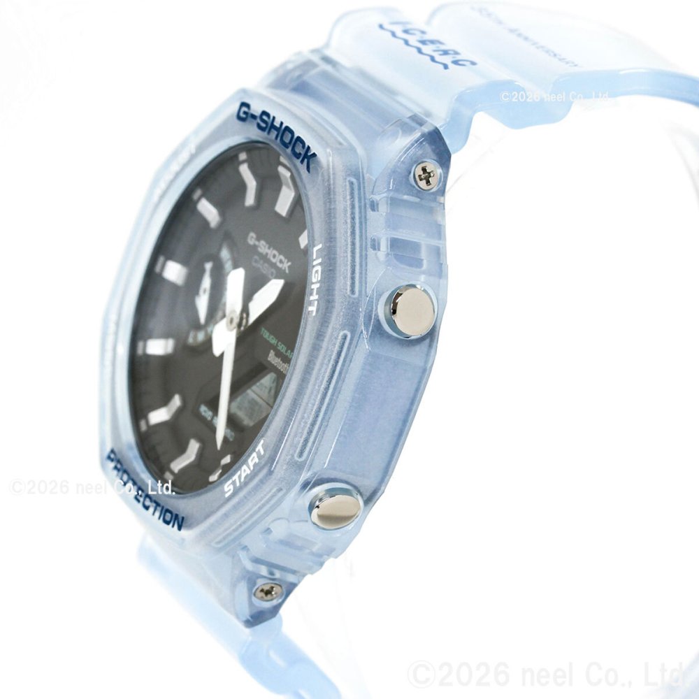 G-SHOCK カシオ Gショック CASIO アナデジ 腕時計 メンズ GA-B2100KB-2AJR タフソーラー スマートフォンリンク Love The Sea And The Earth クジラ【2026 新作】