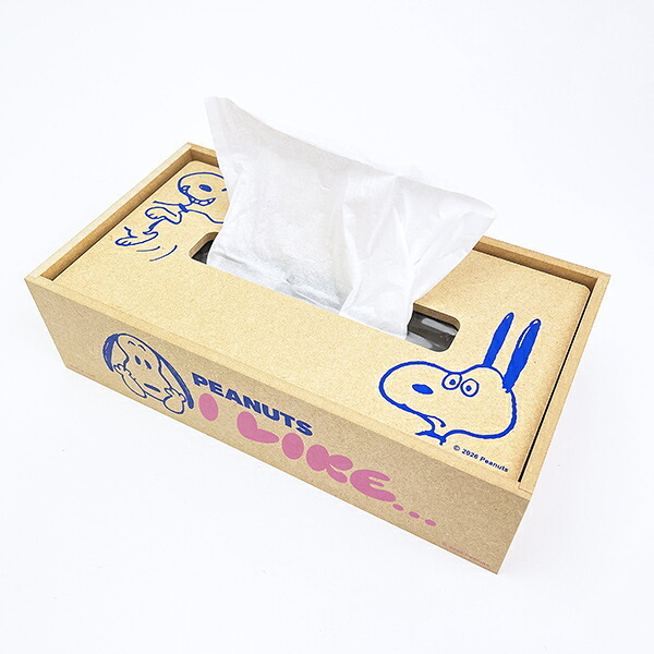 スヌーピー ティッシュケース (アイライク) 日本製 SNOOPY
