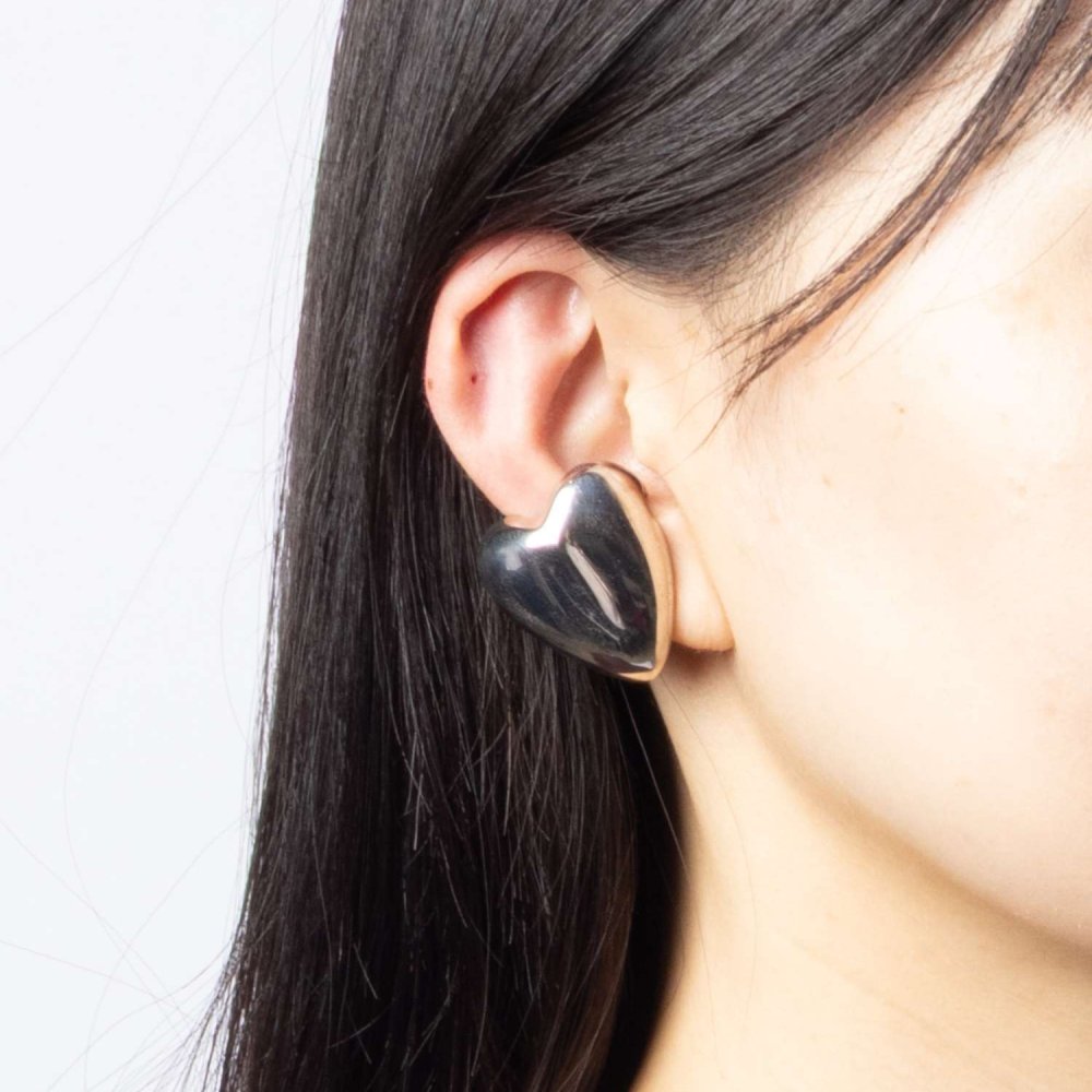 アミ パリス AMI PARIS METAL HEART EARCUFF XL R メタル ハート イヤーカフ UJW997.362 右耳 レディース アクセサリー シルバー