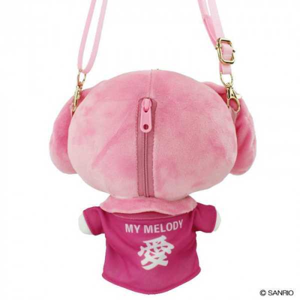 サンリオ マスコット ミニショルダー マイメロディ 学ラン ぬいぐるみ風 ポシェット キッズ レディース 子供用 大人可愛い 斜め掛け バッグ 小物入れ ポーチ 痛バッグ 推し活 グッズ ギフト プレゼント サンリオ正規ライセンス品
